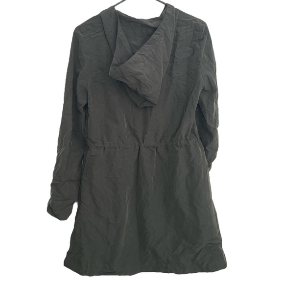 H&M Green Woven Hooded Jacket - Picture 2 of 6